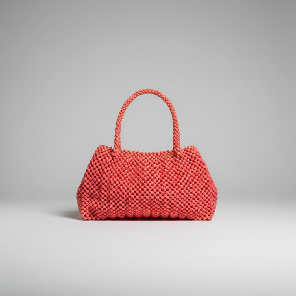 The "Omoba" Coral Top Shoulder Bag